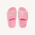 balenciaga furry slides