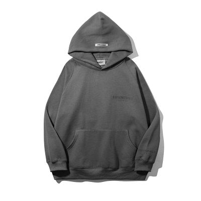 essentials hoodie grey🔥